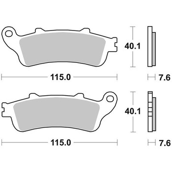 セリエオロ ブレーキパッド CC 07HO44CC brembo