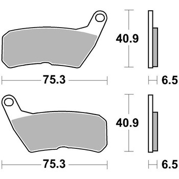 セリエオロ ブレーキパッド CC 07HO71CC brembo