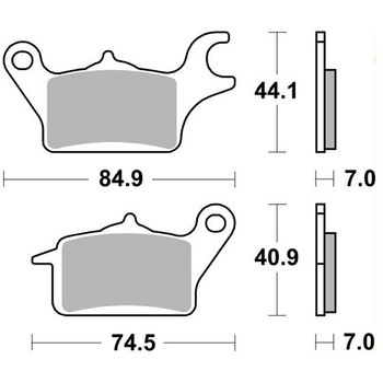 セリエオロ ブレーキパッド CC 07KA30CC brembo