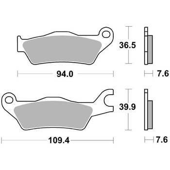 セリエオロ ブレーキパッド CC 07SU33CC brembo