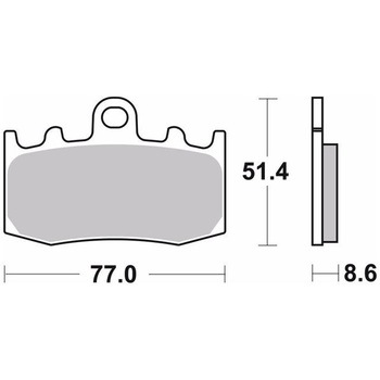 セリエオロ ブレーキパッド LA 07BB26LA - brembo