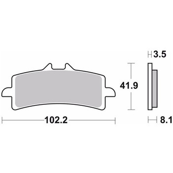 セリエオロ ブレーキパッド LA 07BB37LA brembo