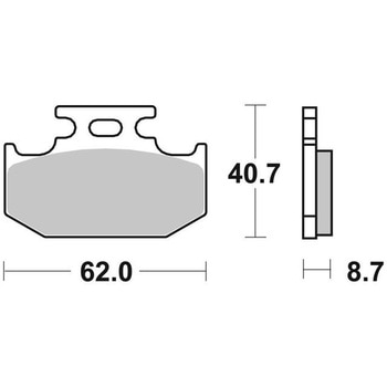 セリエオロ ブレーキパッド SD 07KA12SD - brembo