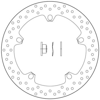 セリエオロ ブレーキディスク リジット 168B407D6 brembo