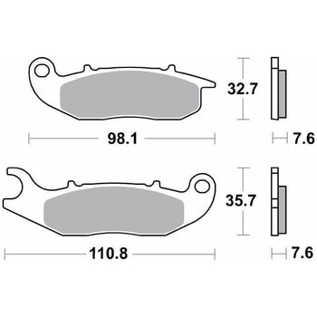 セリエオロ ブレーキパッド CC 07GR03CC brembo