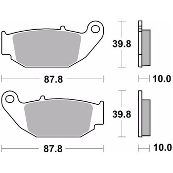 セリエオロ ブレーキパッド CC 07HO61CC brembo