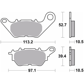 セリエオロ ブレーキパッド CC 07YA53CC brembo