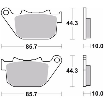 セリエオロ ブレーキパッド SP 07HD14SP brembo