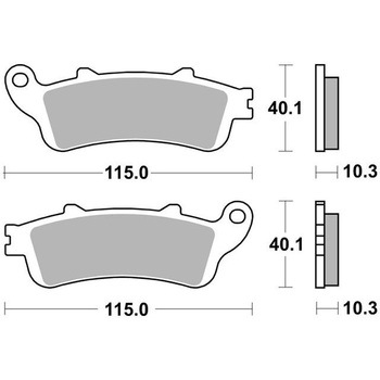 セリエオロ ブレーキパッド SP 07HO52SP - brembo