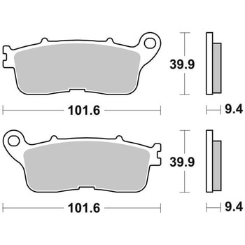 セリエオロ ブレーキパッド SP 07HO60SP brembo