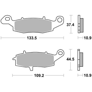 セリエオロ ブレーキパッド SP 07KA15SP brembo