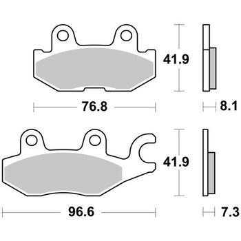 セリエオロ ブレーキパッド SD 07YA57SD - brembo