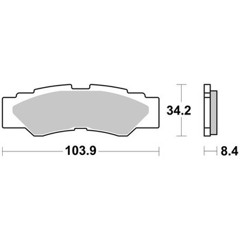 セリエオロ ブレーキパッド SD 07YA59SD brembo