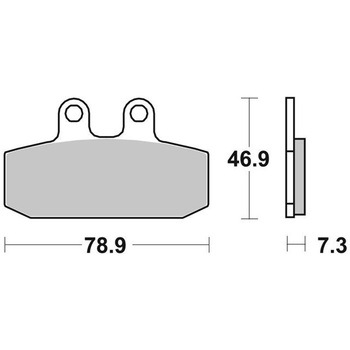 セリエオロ ブレーキパッド XS 07006XS brembo