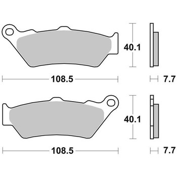 セリエオロ ブレーキパッド XS 07083XS brembo