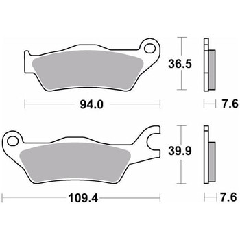 セリエオロ ブレーキパッド SA 07SU33SA - brembo