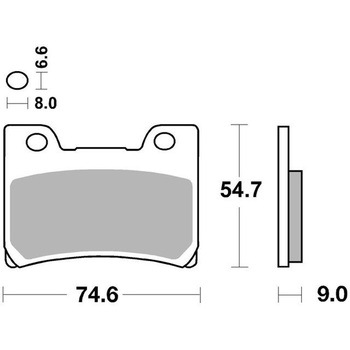 セリエオロ ブレーキパッド SA 07YA26SA brembo