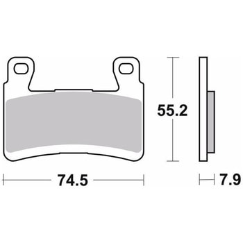 セリエオロ ブレーキパッド SA 07KA29SA brembo