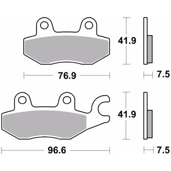 セリエオロ ブレーキパッド SA 07KA31SA brembo