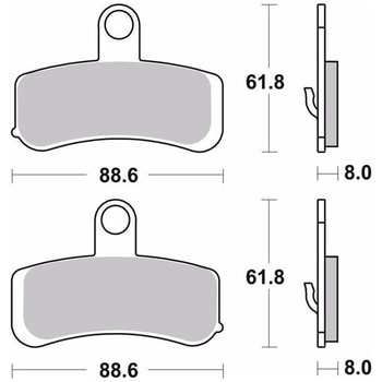 セリエオロ ブレーキパッド SA 07HD15SA - brembo