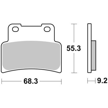 セリエオロ ブレーキパッド XS 07100XS brembo