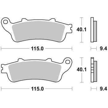 セリエオロ ブレーキパッド XS 07034XS brembo
