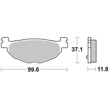 セリエオロ ブレーキパッド XS 07059XS brembo