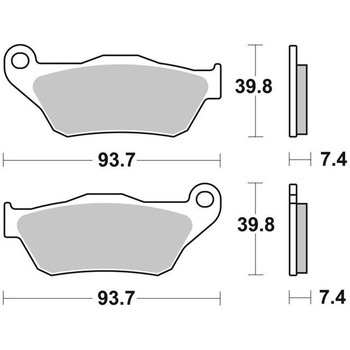 セリエオロ ブレーキパッド XS 07065XS brembo