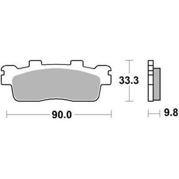 セリエオロ ブレーキパッド XS 07085XS brembo