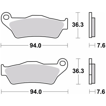セリエオロ ブレーキパッド SA 07BB04SA brembo