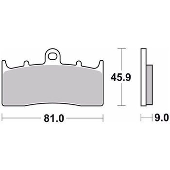 セリエオロ ブレーキパッド SA 07GR62SA brembo