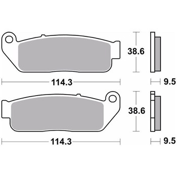 セリエオロ ブレーキパッド SA 07GR80SA brembo