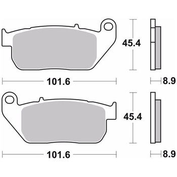 セリエオロ ブレーキパッド SA 07HD13SA brembo