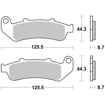 セリエオロ ブレーキパッド SA 07HO39SA brembo