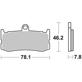 セリエオロ ブレーキパッド RC 07GR06RC brembo