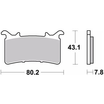 セリエオロ ブレーキパッド RC 07GR99RC - brembo