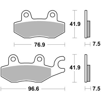 セリエオロ ブレーキパッド RC 07KA31RC brembo