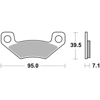 セリエオロ ブレーキパッド SX 07GR25SX - brembo