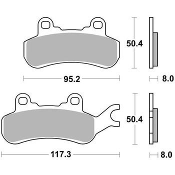 セリエオロ ブレーキパッド SX 07GR91SX - brembo