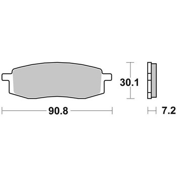 セリエオロ ブレーキパッド SX 07YA13SX brembo