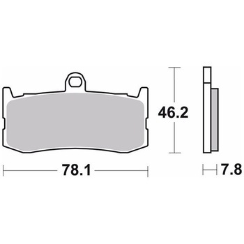 セリエオロ ブレーキパッド SA 07GR06SA brembo