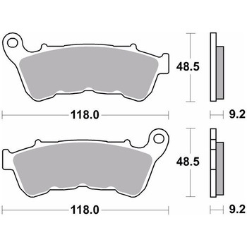 セリエオロ ブレーキパッド SA 07HD22SA brembo