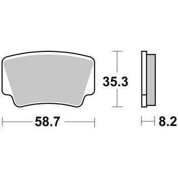 セリエオロ ブレーキパッド SD 07GR08SD brembo