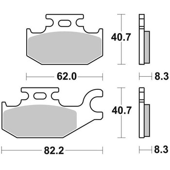 セリエオロ ブレーキパッド SD 07GR73SD brembo