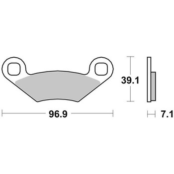 セリエオロ ブレーキパッド SD 07PO01SD brembo