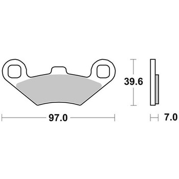 セリエオロ ブレーキパッド SD 07PO02SD brembo