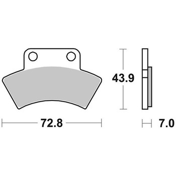 セリエオロ ブレーキパッド SD 07PO03SD brembo