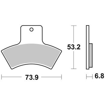 セリエオロ ブレーキパッド SD 07PO04SD brembo