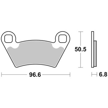 セリエオロ ブレーキパッド SD 07PO07SD brembo