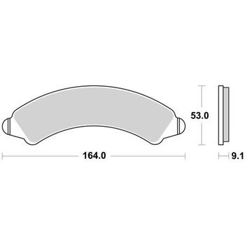 セリエオロ ブレーキパッド SD 07PO16SD brembo